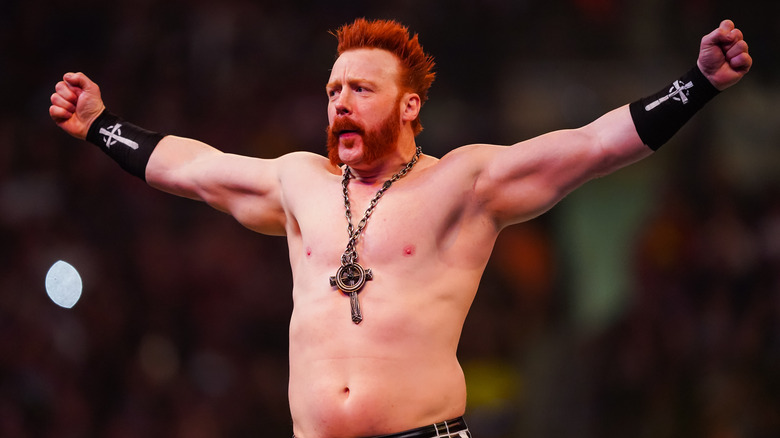 Sheamus posing