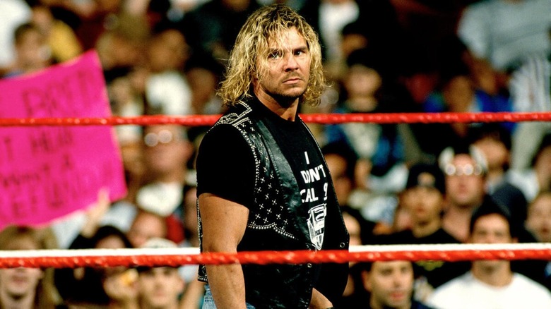 Brian Pillman standing in a WWE ring