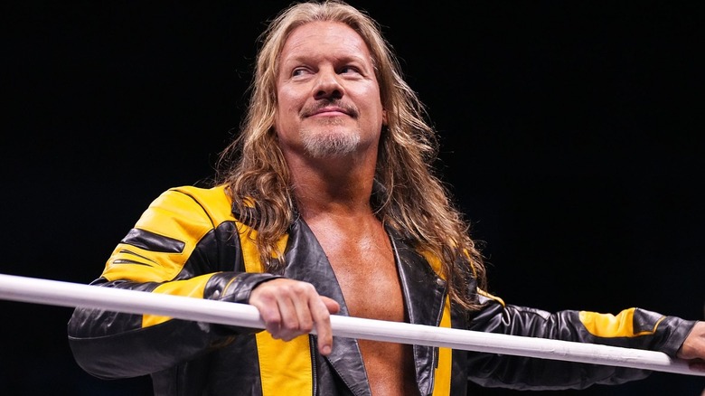 Chris Jericho smiling