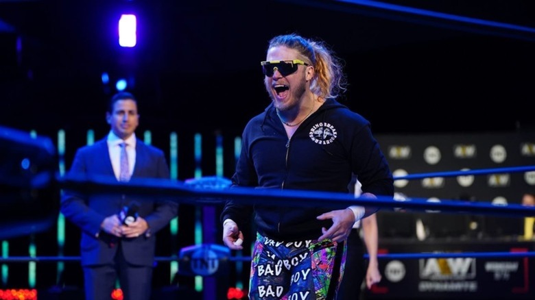 Joey Janela smiling