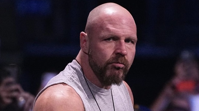 Jon Moxley looking intense