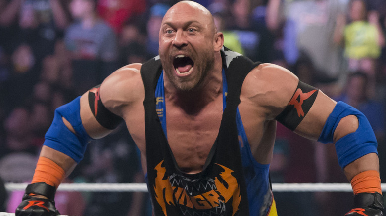 Ryback posing