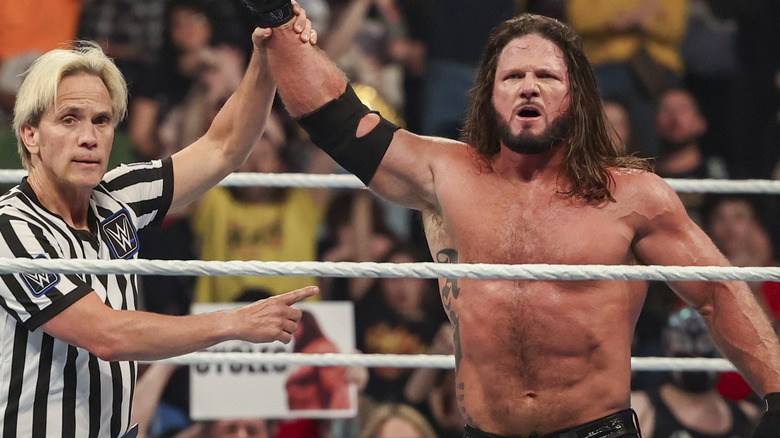 AJ Styles, victorious