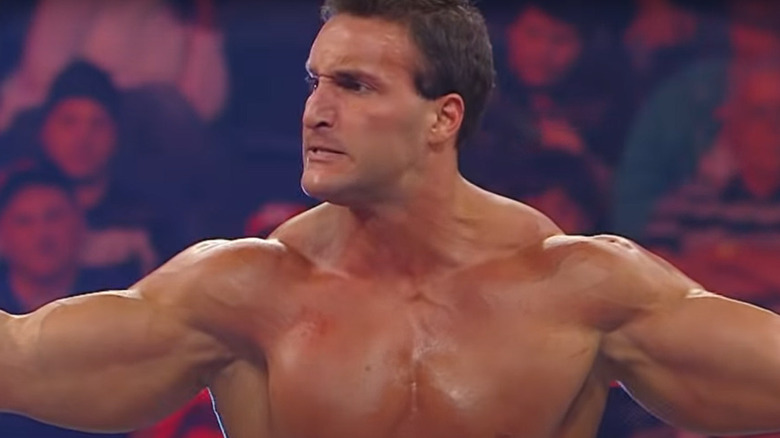 Chris Masters arms extended
