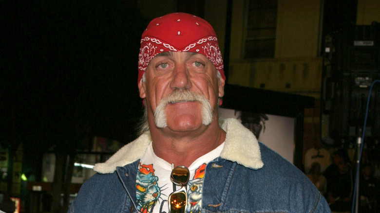 Hulk Hogan wearing a bandana