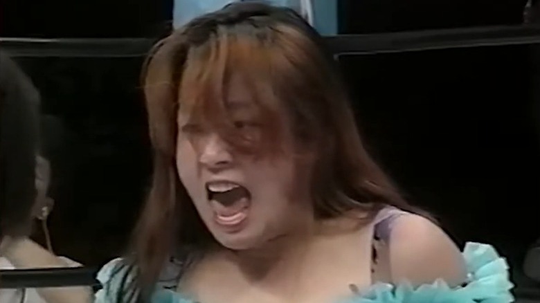 Plum Mariko screaming