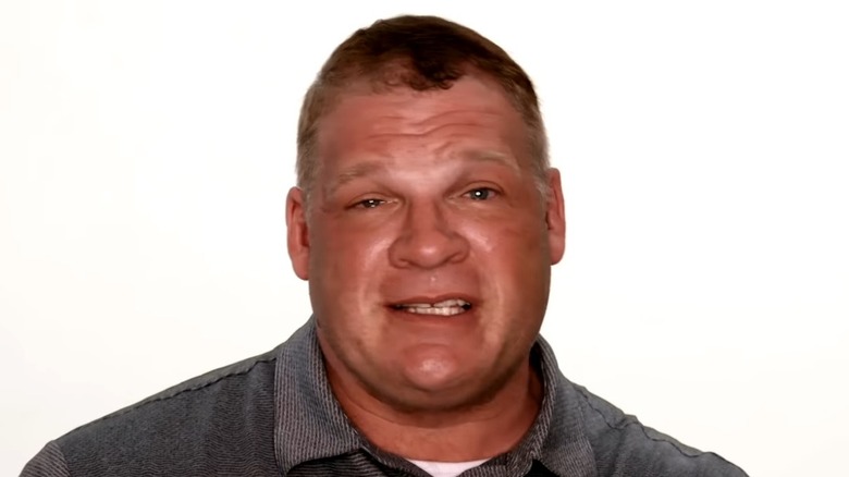 Kane/Glenn Jacobs giving an interview to WWE Network