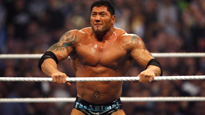 Batista in the ring