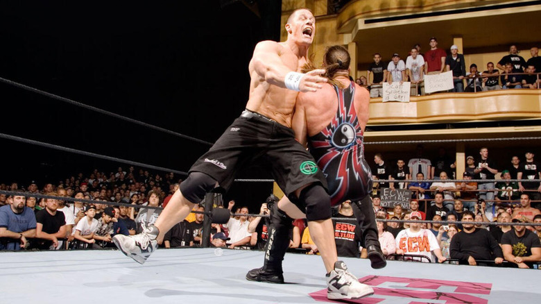 John Cena and Rob Van Dam at ECW One Night Stand 2006