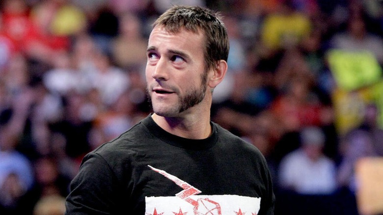 CM Punk during his original WWE run