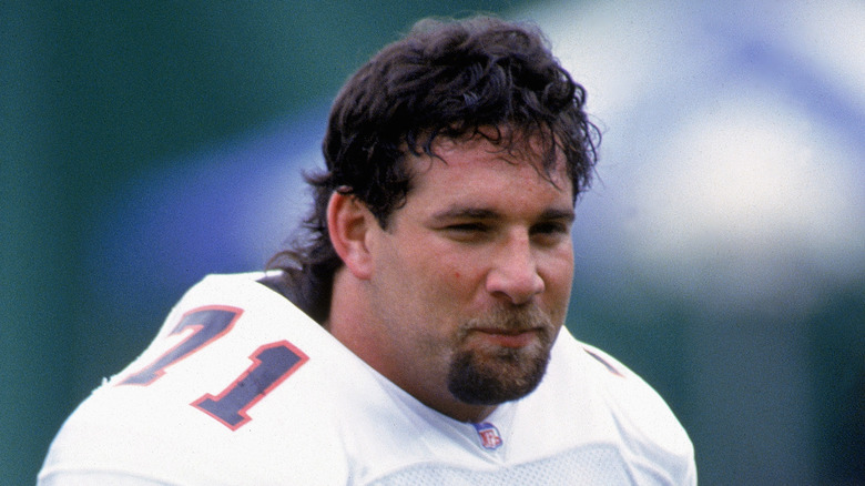 Goldberg with the Falcons