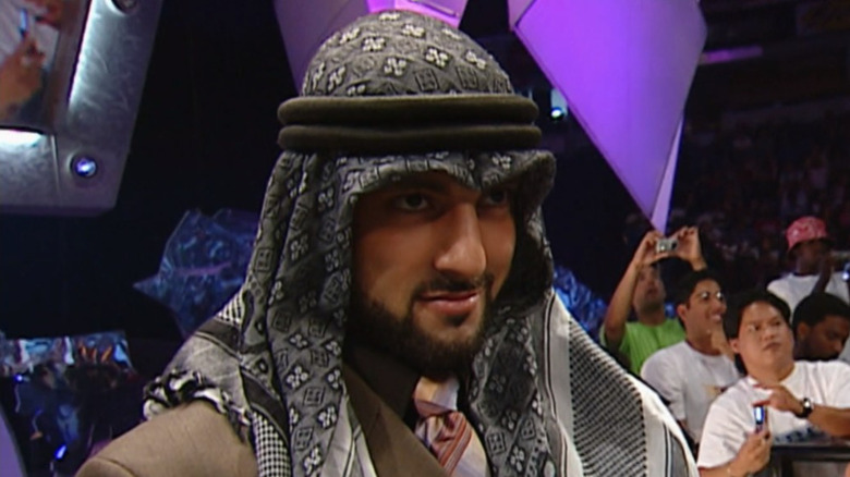 Muhammad Hassan stares menacingly