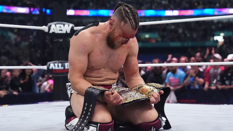 Bryan Danielson wins the AEW World Championship at All In