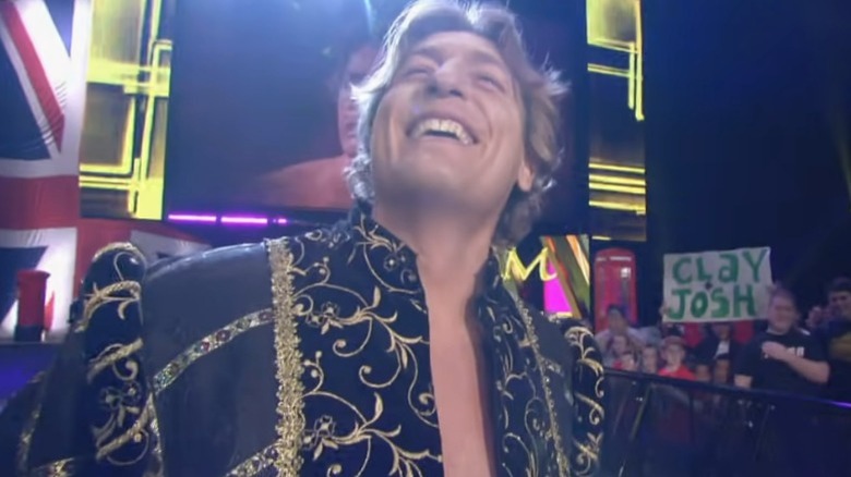 William Regal smiling