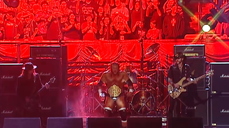 Motörhead performs at WrestleMania 21