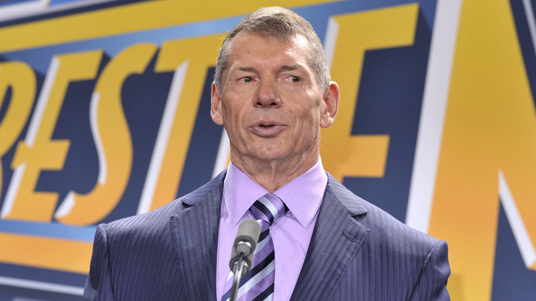 Vince McMahon speaking