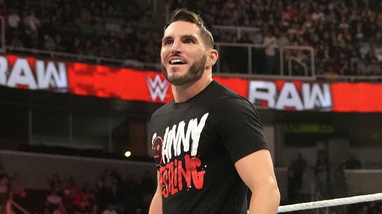 Johnny Gargano smiling