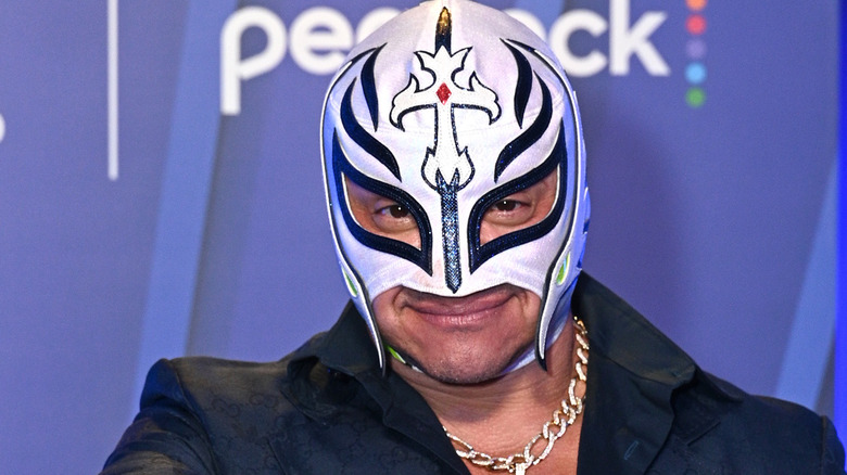 Rey Mysterio on the red carpet