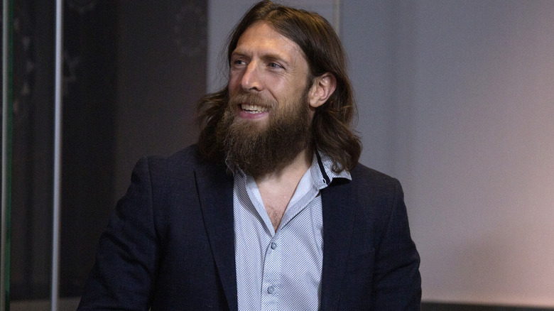 WWE Superstar Daniel Bryan Celebrate's Wrestlemania 35 at The Empire State Building on April 05, 2019 in New York City.