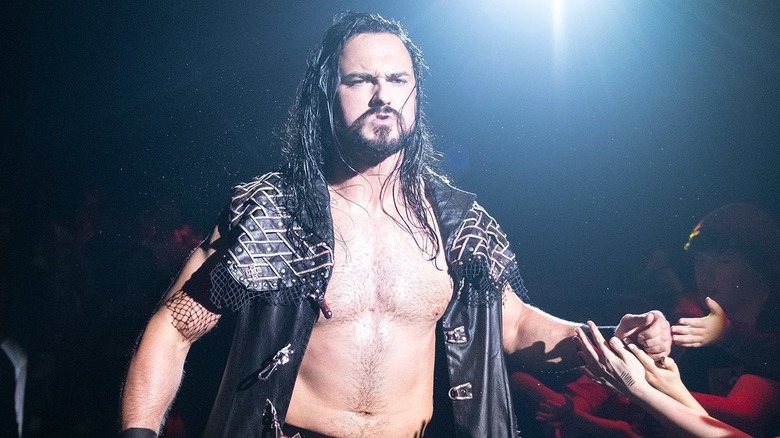 Drew McIntyre greeting crowd