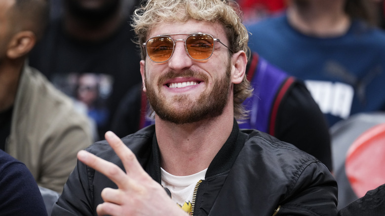 Logan Paul wearing sunglasses