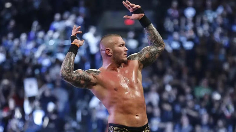 Randy Orton posing