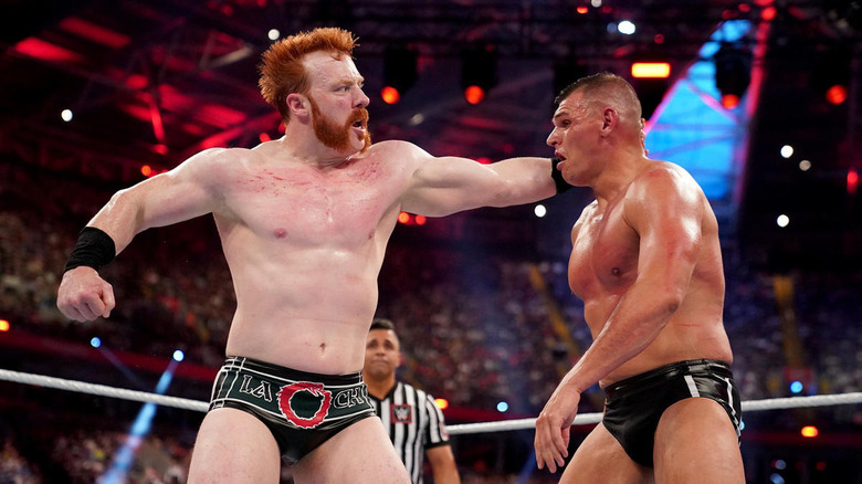 Sheamus punches GUNTHER