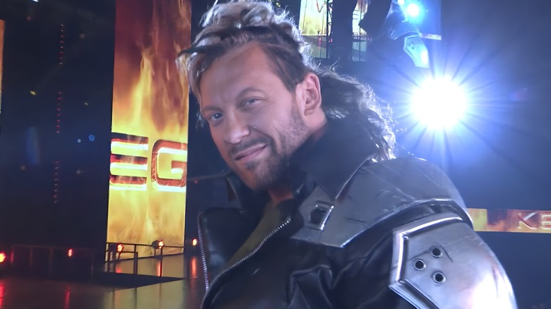 Kenny Omega cosplaying Sephiroth