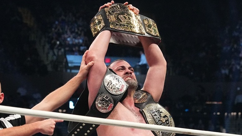 Eddie Kingston celebrating in-ring