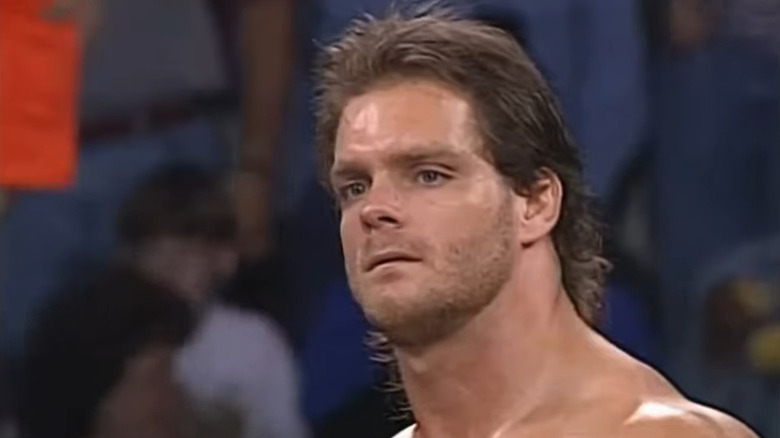 Chris Benoit stares