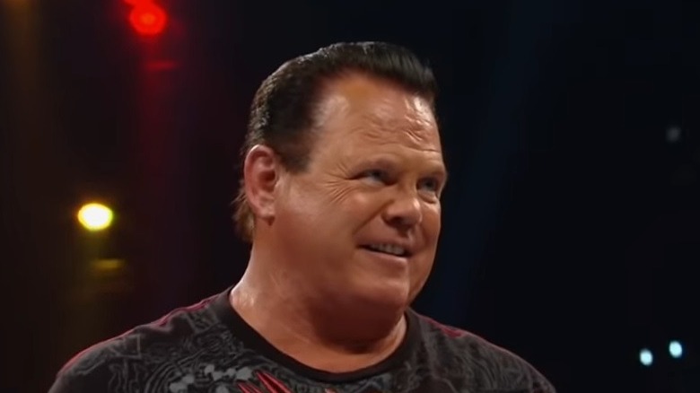 Jerry Lawler winces
