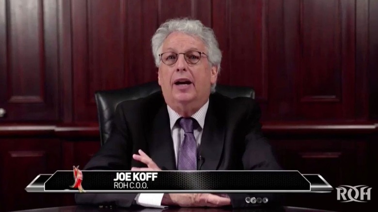 Joe Koff on ROH TV