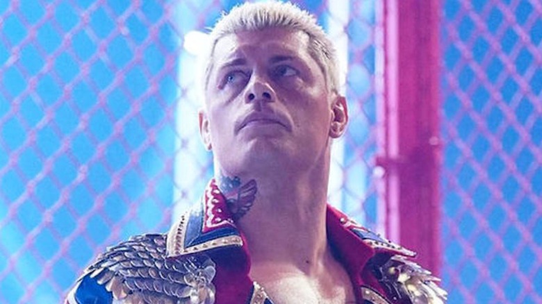 Cody Rhodes inside Hell in a Cell