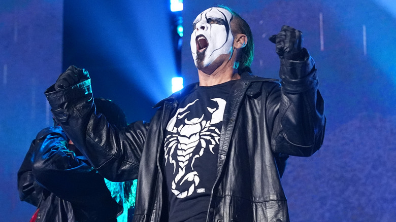 Sting at AEW Revolution