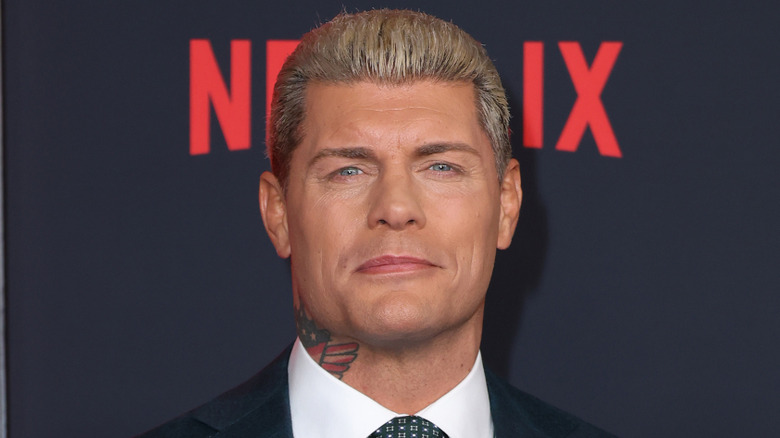 Cody Rhodes on a Netflix red carpet