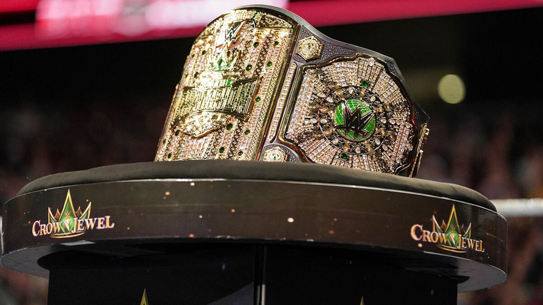 Crown Jewel title belt