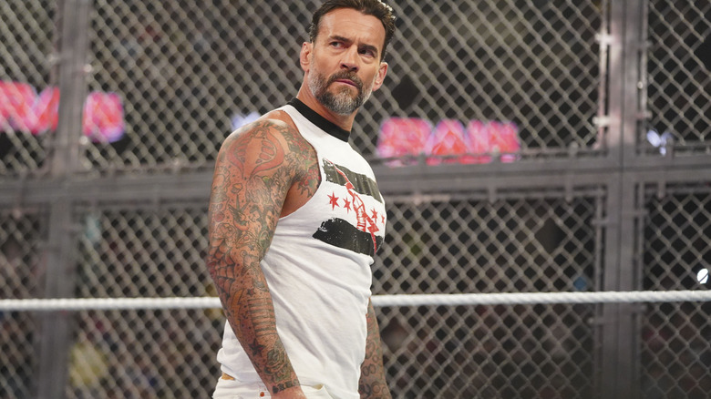 CM Punk inside a cell