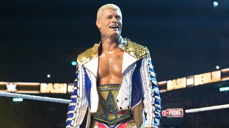 Cody Rhodes smiling