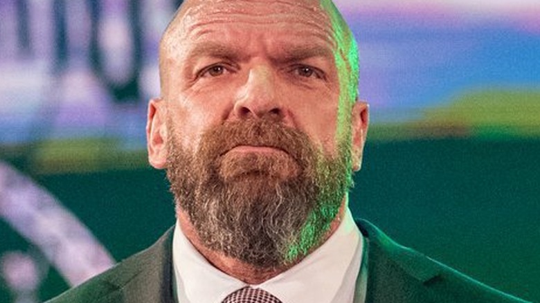 Triple H in a suit