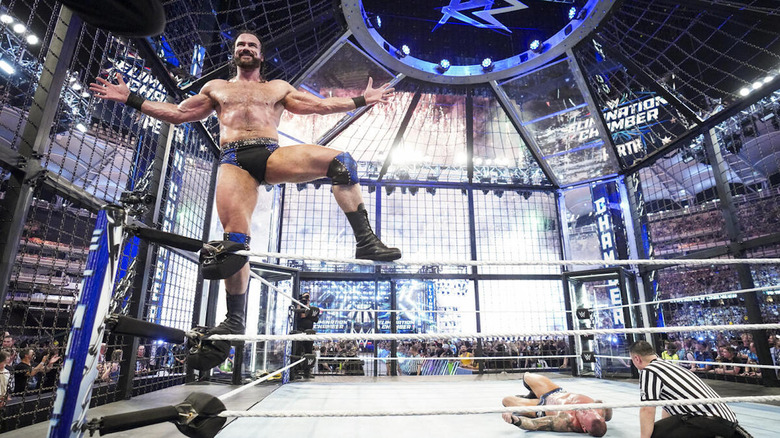 Drew McIntyre celebrates