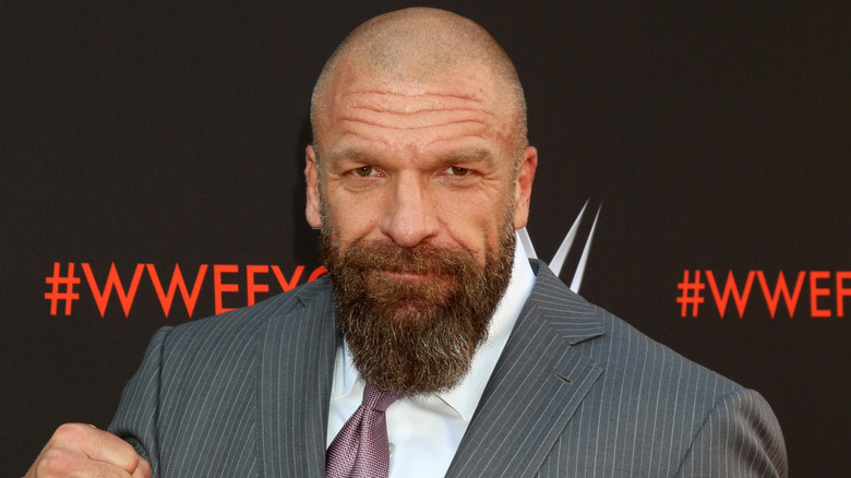 Triple H at an event