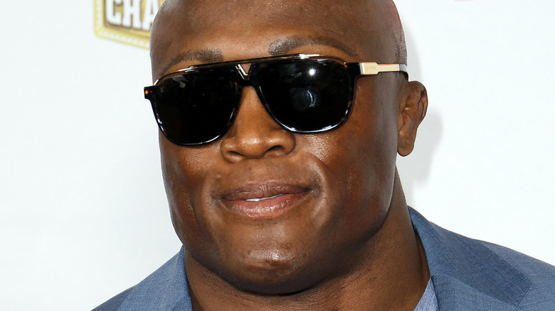 Bobby Lashley Wearing Sunglasses 