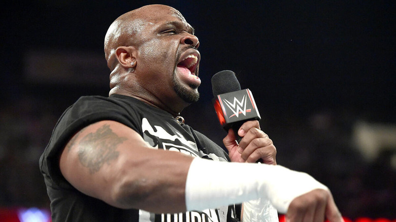 D-Von Dudley on the mic in WWE