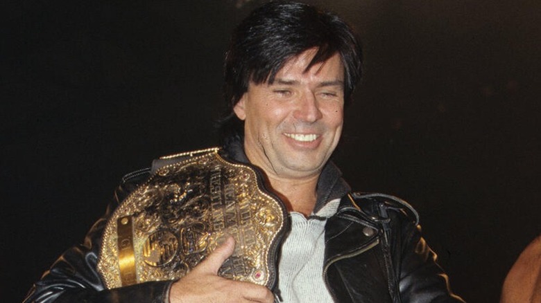 Eric Bischoff smiling