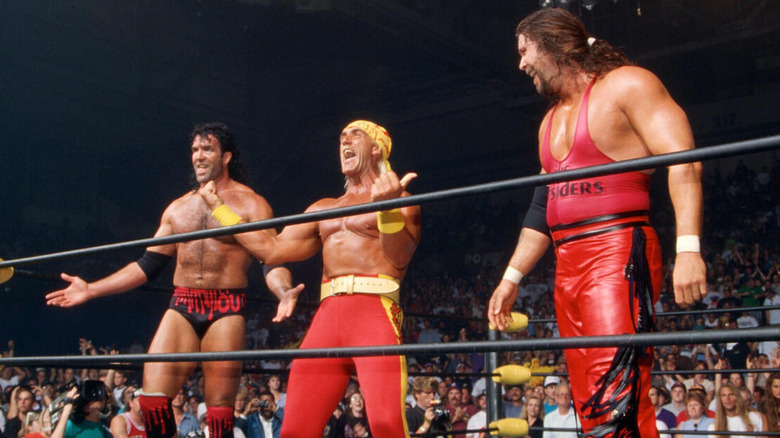 Scott Hall, Hulk Hogan, and Kevin Nash