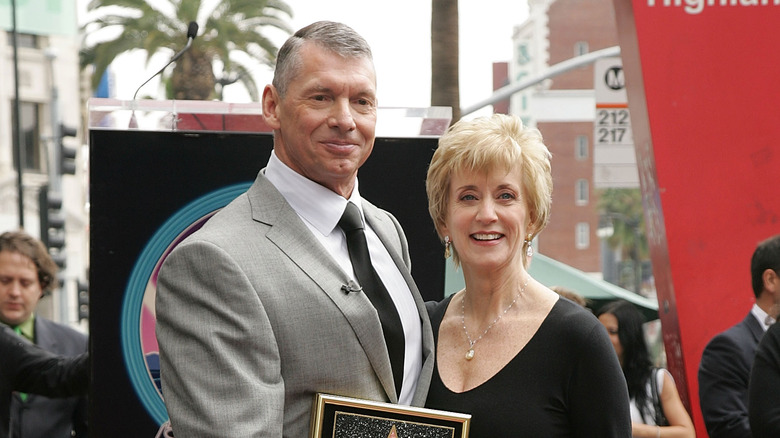 Vince McMahon and his wife Linda McMahon