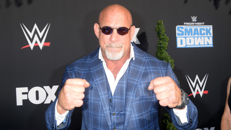 Goldberg posing