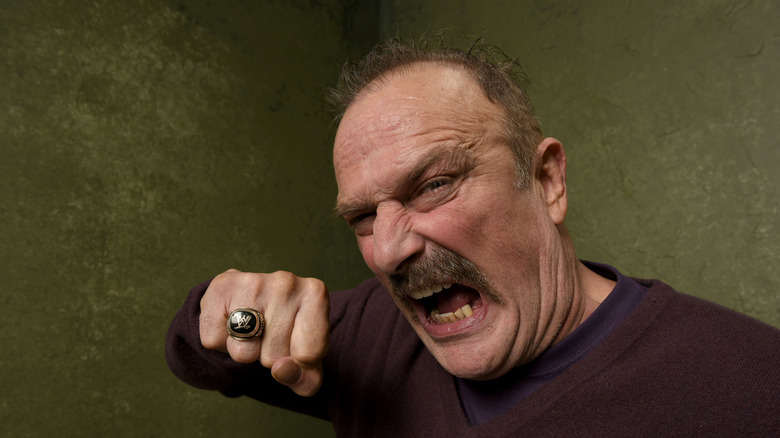 Jake Roberts posing