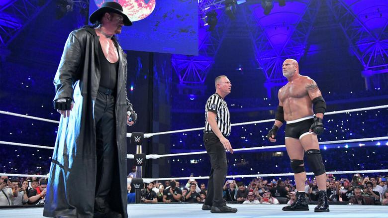 Undertaker vs. Goldberg from Super ShowDown 2019