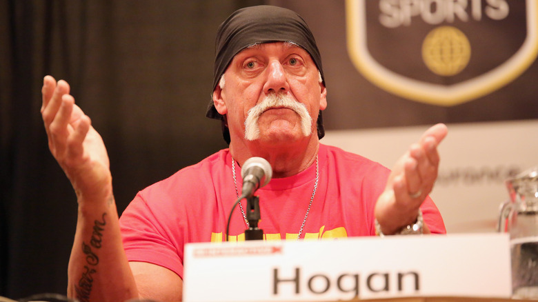 Hulk Hogan at a convention